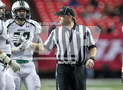 Thumbnail 1 in Roswell vs. Grayson (GHSA 7A Final) photogallery.