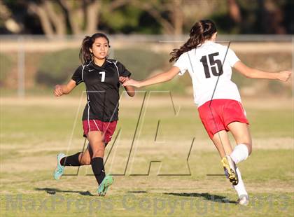 Thumbnail 2 in Grace Brethren vs. Nipomo (Grace Brethren Tournament) photogallery.
