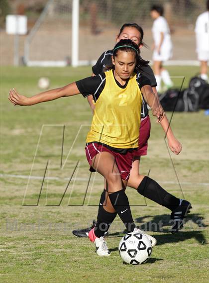 Thumbnail 2 in Grace Brethren vs. Nipomo (Grace Brethren Tournament) photogallery.