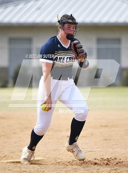 Thumbnail 3 in Lake Creek vs Dripping Springs (Brenham Tournament) photogallery.