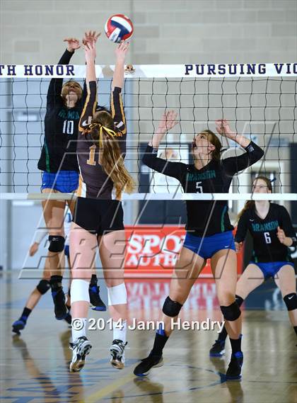 Thumbnail 2 in Branson vs. Parker (CIF State D5 Final) photogallery.