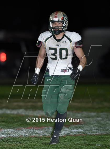 Thumbnail 1 in Garden Grove vs. Brea Olinda (CIF-SS Southern Division Semifinal) photogallery.