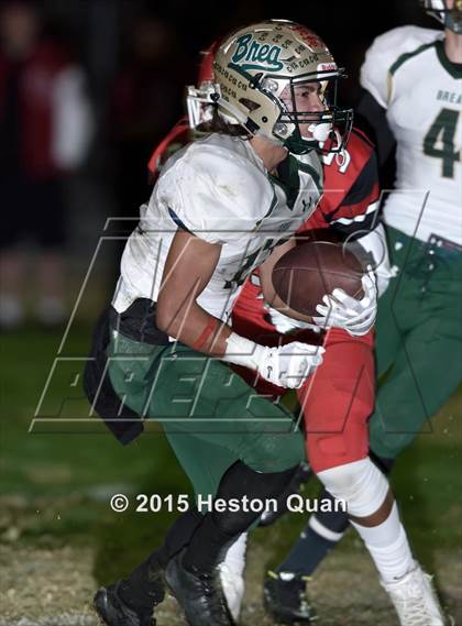 Thumbnail 1 in Garden Grove vs. Brea Olinda (CIF-SS Southern Division Semifinal) photogallery.