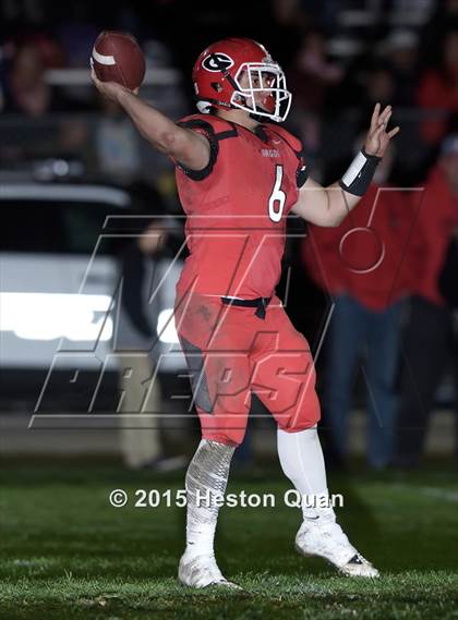 Thumbnail 3 in Garden Grove vs. Brea Olinda (CIF-SS Southern Division Semifinal) photogallery.