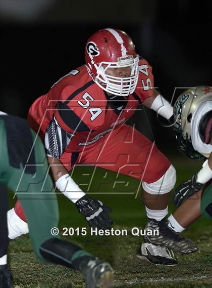 Thumbnail 2 in Garden Grove vs. Brea Olinda (CIF-SS Southern Division Semifinal) photogallery.