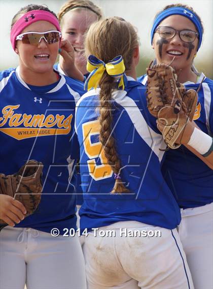 Thumbnail 1 in Air Academy vs Wheat Ridge (CHSAA 4A State First Round) photogallery.