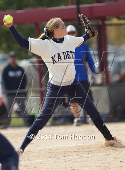 Thumbnail 2 in Air Academy vs Wheat Ridge (CHSAA 4A State First Round) photogallery.