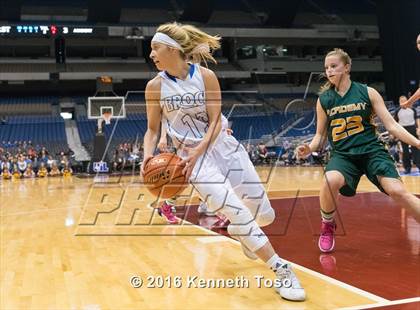 Thumbnail 2 in Brock vs. Little River Academy (UIL 3A Semifinal) photogallery.