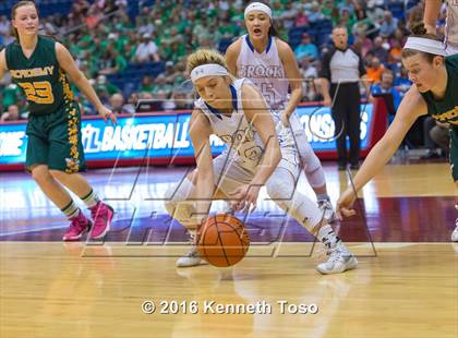 Thumbnail 2 in Brock vs. Little River Academy (UIL 3A Semifinal) photogallery.