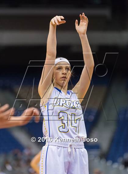 Thumbnail 2 in Brock vs. Little River Academy (UIL 3A Semifinal) photogallery.
