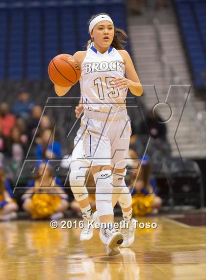 Thumbnail 2 in Brock vs. Little River Academy (UIL 3A Semifinal) photogallery.