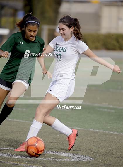 Thumbnail 3 in Hamilton vs POLA (Los Angeles Valley College Tournament) photogallery.