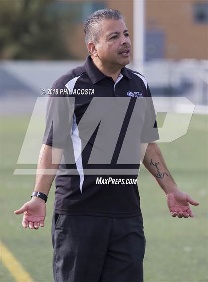 Thumbnail 2 in Hamilton vs POLA (Los Angeles Valley College Tournament) photogallery.