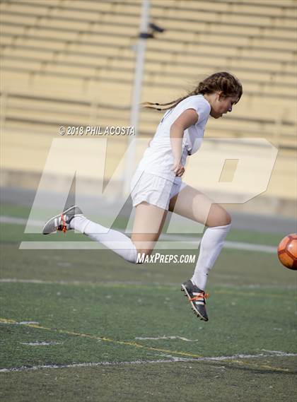 Thumbnail 2 in Hamilton vs POLA (Los Angeles Valley College Tournament) photogallery.