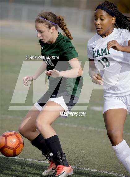 Thumbnail 3 in Hamilton vs POLA (Los Angeles Valley College Tournament) photogallery.