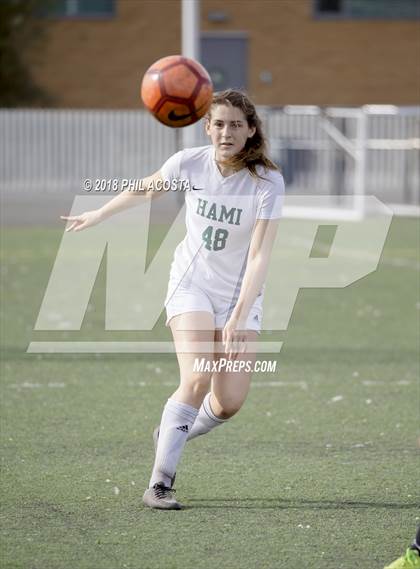 Thumbnail 2 in Hamilton vs POLA (Los Angeles Valley College Tournament) photogallery.