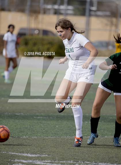 Thumbnail 3 in Hamilton vs POLA (Los Angeles Valley College Tournament) photogallery.