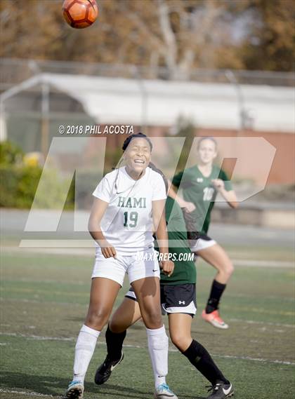 Thumbnail 3 in Hamilton vs POLA (Los Angeles Valley College Tournament) photogallery.