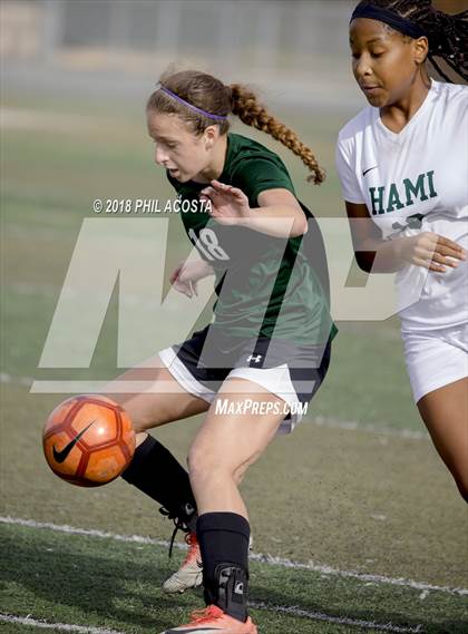 Thumbnail 1 in Hamilton vs POLA (Los Angeles Valley College Tournament) photogallery.
