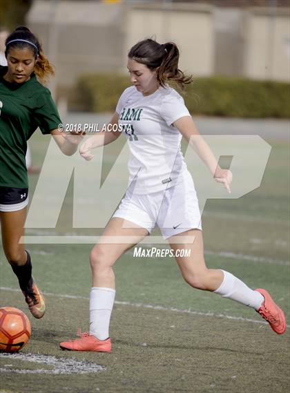 Thumbnail 3 in Hamilton vs POLA (Los Angeles Valley College Tournament) photogallery.
