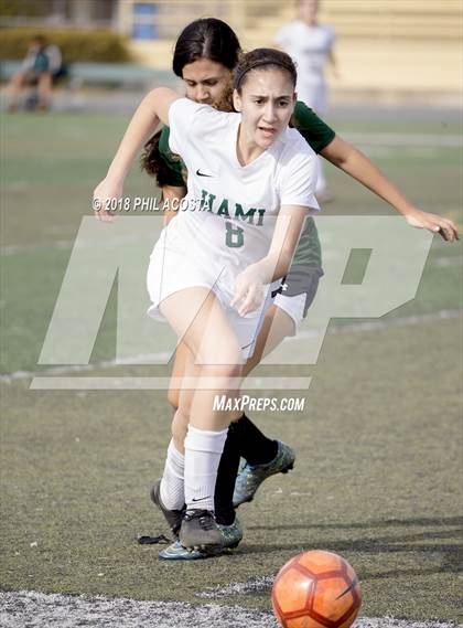 Thumbnail 2 in Hamilton vs POLA (Los Angeles Valley College Tournament) photogallery.