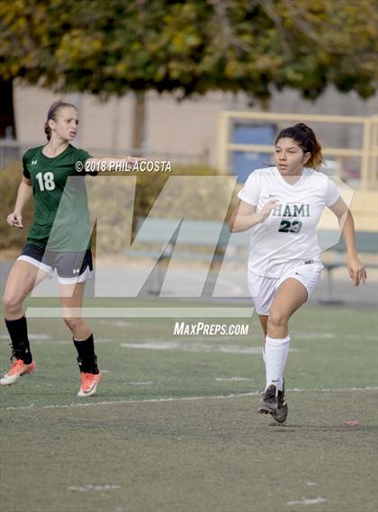 Thumbnail 2 in Hamilton vs POLA (Los Angeles Valley College Tournament) photogallery.