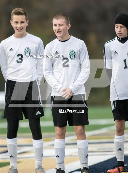 Thumbnail 3 in Allegany-Limestone vs. World of Inquiry (NYSPHSAA Class C Regional) photogallery.