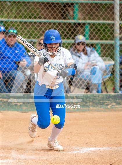 Thumbnail 2 in Cathedral Catholic vs. Santa Margarita (Holy Bowl Classic) photogallery.