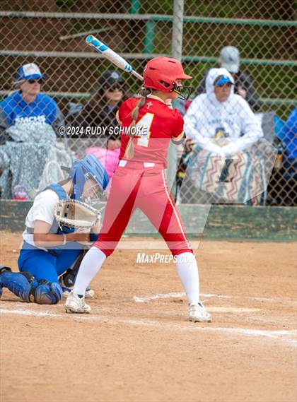Thumbnail 2 in Cathedral Catholic vs. Santa Margarita (Holy Bowl Classic) photogallery.