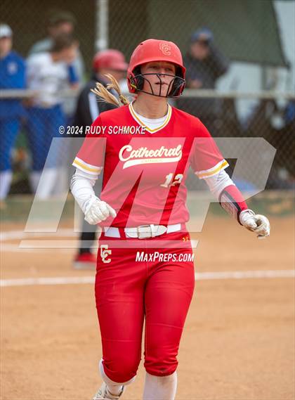 Thumbnail 3 in Cathedral Catholic vs. Santa Margarita (Holy Bowl Classic) photogallery.