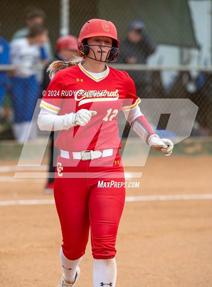 Thumbnail 2 in Cathedral Catholic vs. Santa Margarita (Holy Bowl Classic) photogallery.