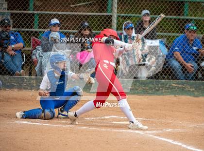 Thumbnail 2 in Cathedral Catholic vs. Santa Margarita (Holy Bowl Classic) photogallery.
