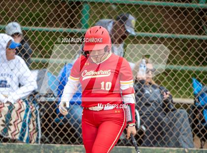 Thumbnail 3 in Cathedral Catholic vs. Santa Margarita (Holy Bowl Classic) photogallery.