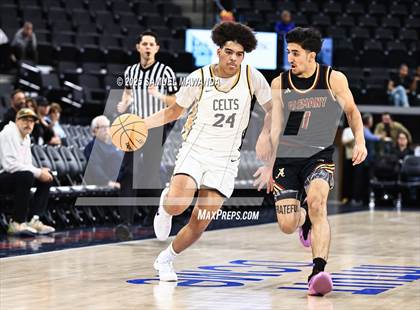 Thumbnail 3 in Crespi vs Bishop Alemany (Trinity-Mission League Show @ Intuit Dome) photogallery.