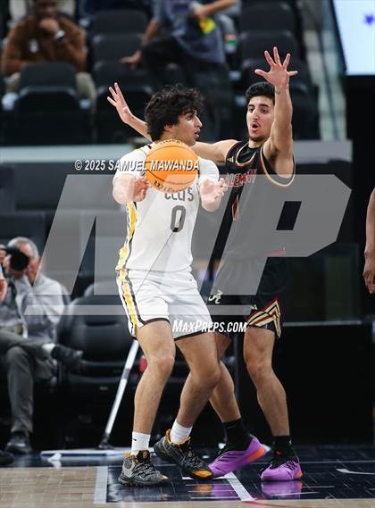 Thumbnail 1 in Crespi vs Bishop Alemany (Trinity-Mission League Show @ Intuit Dome) photogallery.