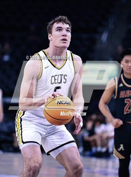 Thumbnail 2 in Crespi vs Bishop Alemany (Trinity-Mission League Show @ Intuit Dome) photogallery.