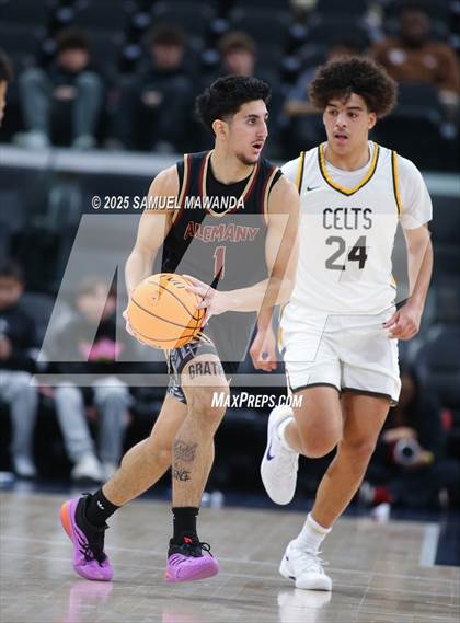 Thumbnail 3 in Crespi vs Bishop Alemany (Trinity-Mission League Show @ Intuit Dome) photogallery.