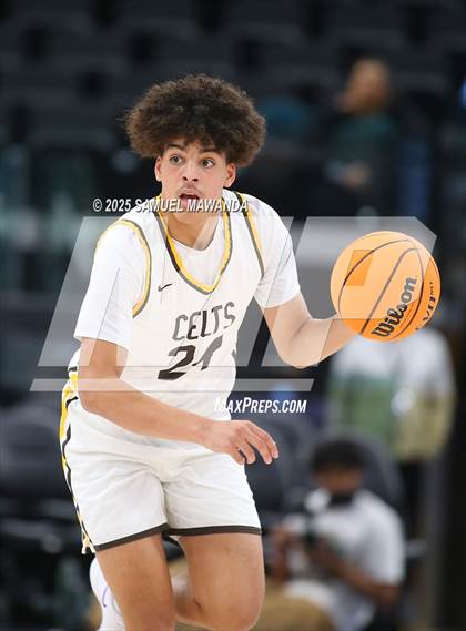 Thumbnail 2 in Crespi vs Bishop Alemany (Trinity-Mission League Show @ Intuit Dome) photogallery.