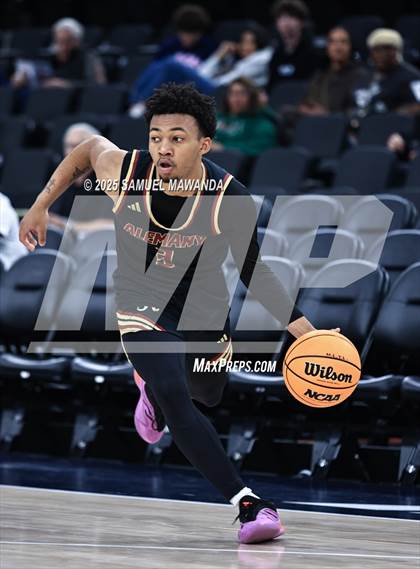 Thumbnail 3 in Crespi vs Bishop Alemany (Trinity-Mission League Show @ Intuit Dome) photogallery.