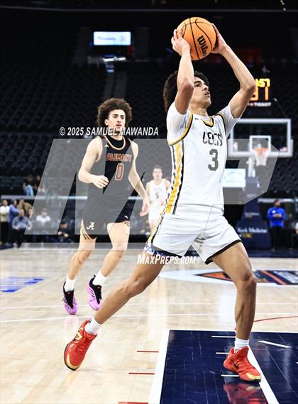 Thumbnail 2 in Crespi vs Bishop Alemany (Trinity-Mission League Show @ Intuit Dome) photogallery.