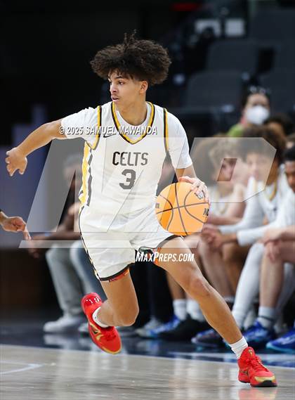 Thumbnail 2 in Crespi vs Bishop Alemany (Trinity-Mission League Show @ Intuit Dome) photogallery.