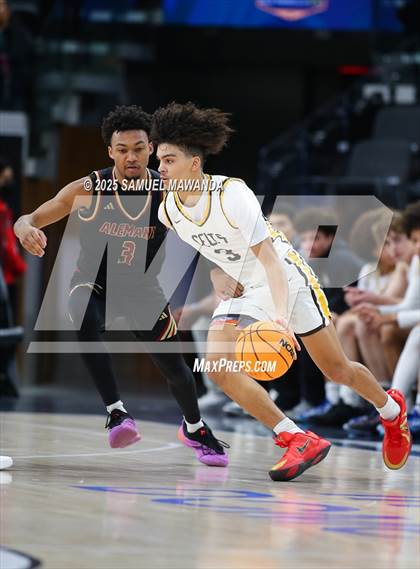 Thumbnail 1 in Crespi vs Bishop Alemany (Trinity-Mission League Show @ Intuit Dome) photogallery.