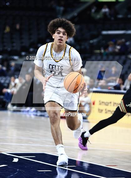 Thumbnail 2 in Crespi vs Bishop Alemany (Trinity-Mission League Show @ Intuit Dome) photogallery.