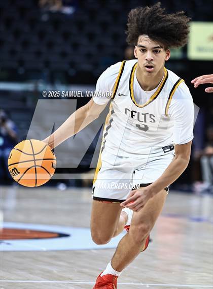 Thumbnail 1 in Crespi vs Bishop Alemany (Trinity-Mission League Show @ Intuit Dome) photogallery.
