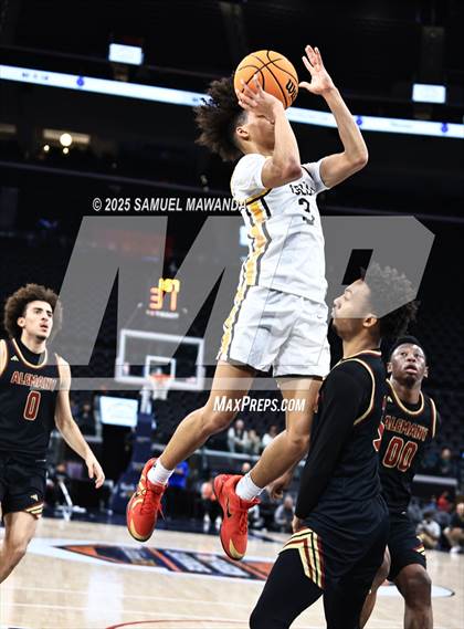Thumbnail 3 in Crespi vs Bishop Alemany (Trinity-Mission League Show @ Intuit Dome) photogallery.