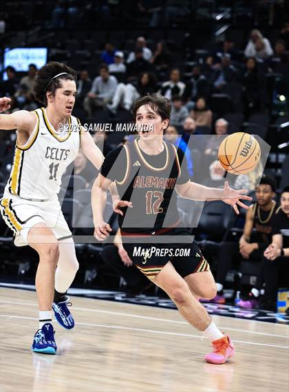 Thumbnail 1 in Crespi vs Bishop Alemany (Trinity-Mission League Show @ Intuit Dome) photogallery.
