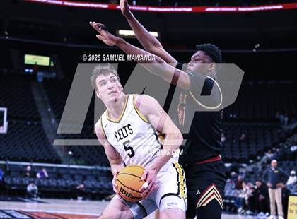 Thumbnail 3 in Crespi vs Bishop Alemany (Trinity-Mission League Show @ Intuit Dome) photogallery.