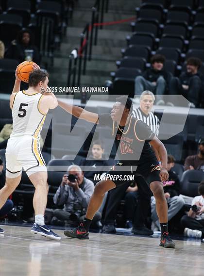 Thumbnail 3 in Crespi vs Bishop Alemany (Trinity-Mission League Show @ Intuit Dome) photogallery.