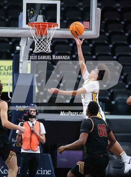 Thumbnail 3 in Crespi vs Bishop Alemany (Trinity-Mission League Show @ Intuit Dome) photogallery.