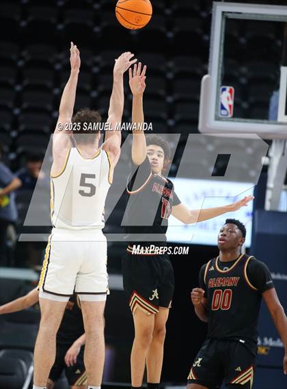 Thumbnail 1 in Crespi vs Bishop Alemany (Trinity-Mission League Show @ Intuit Dome) photogallery.